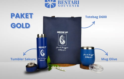 Paket Gold: Souvenir Stylish untuk Hangout Lebih Seru