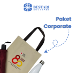 Paket Corporate: Souvenir Elegan Berisi Totebag D600, Payung UV, dan Tumbler Bowling