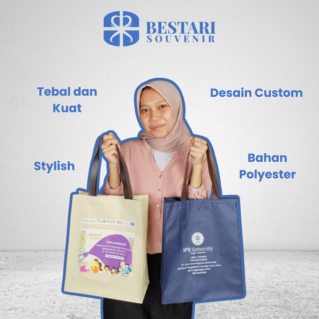 Totebag D600: Stylish, Kuat, dan Siap Meriahkan Event Anda